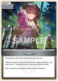 Fingers (U) | Ayakashi Vermilion | Uncommon | Normal | #hBP06-099