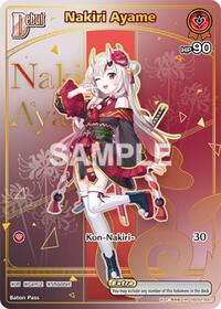Nakiri Ayame (HR) | Ayakashi Vermilion | Holomem Rare | Foil | #hSD02-002
