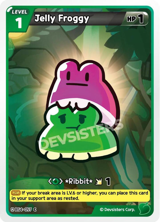 Jelly Froggy (Ver. 3) BS4-057 Common