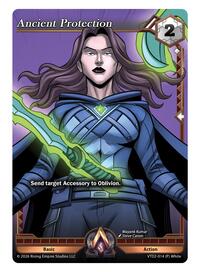 Ancient Protection | The Vault Trials | Promo | Unspecified | #VTD2-014 (P) White