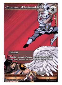 Cleansing Whirlwind Kick | The Vault Trials | Promo | Unspecified | #VTD2-015 (P) White