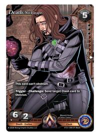 Death, No Escape | The Vault Trials | Promo | Unspecified | #VTD1-008 (P) Black