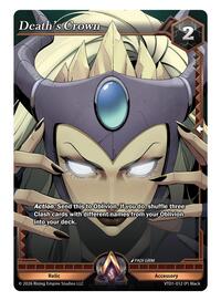 Death's Crown | The Vault Trials | Promo | Unspecified | #VTD1-012 (P) Black
