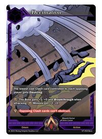 Decimation | The Vault Trials | Promo | Unspecified | #VT-050