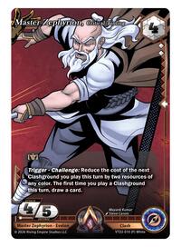Master Zephyrion, Critical Timing | The Vault Trials | Promo | Unspecified | #VTD2-010 (P) White