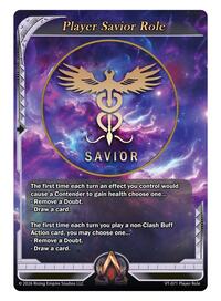 Player Savior Role Card | The Vault Trials | Promo | Unspecified | #VT-071