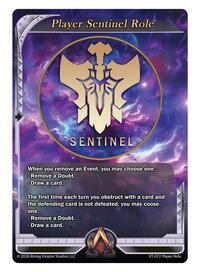 Player Sentinel Role Card | The Vault Trials | Promo | Unspecified | #VT-072