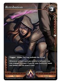 Retribution | The Vault Trials | Promo | Unspecified | #VTD1-018 (P) Black