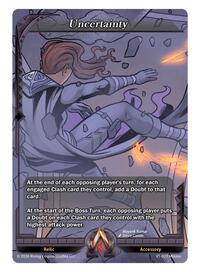 Uncertainty | The Vault Trials | Promo | Unspecified | #VT-021