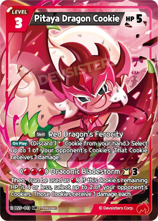 Pitaya Dragon Cookie BS5-013 Ultra Rare Foil
