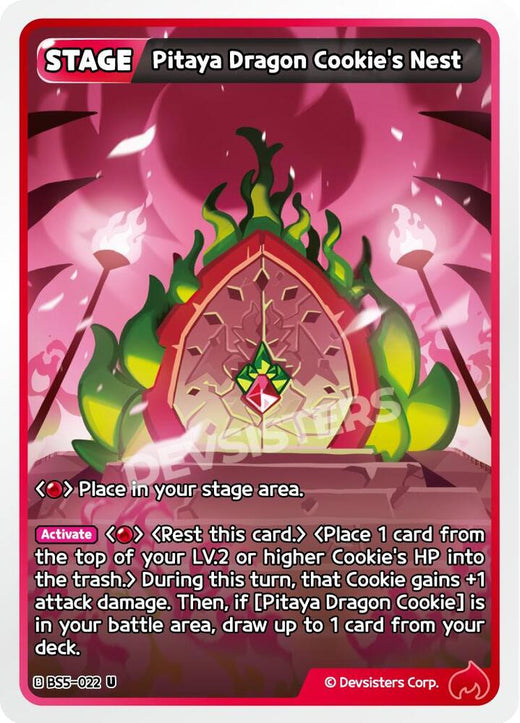 Pitaya Dragon Cookie's Nest BS5-022 Uncommon