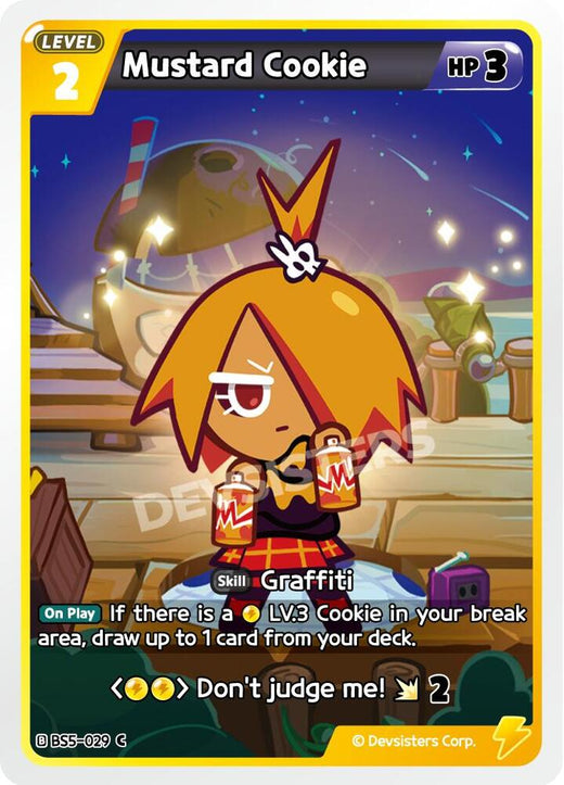 Mustard Cookie (029) BS5-029 Common
