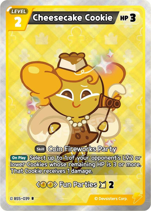 Cheesecake Cookie BS5-039 Rare Foil