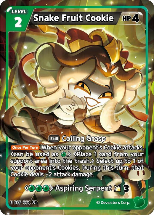 Snake Fruit Cookie BS5-054 Ultra Rare Foil