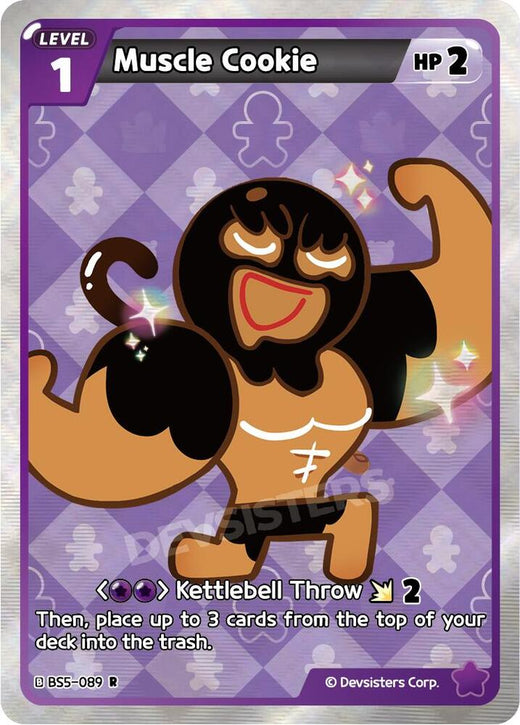Muscle Cookie BS5-089 Rare Foil