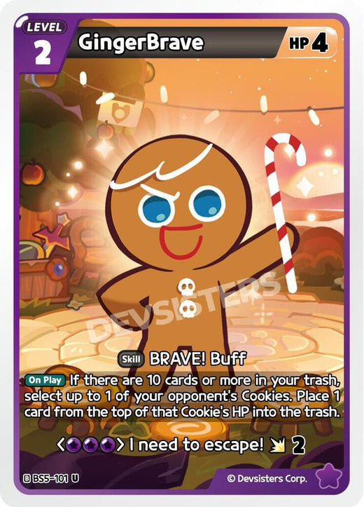 GingerBrave (101) BS5-101 Uncommon