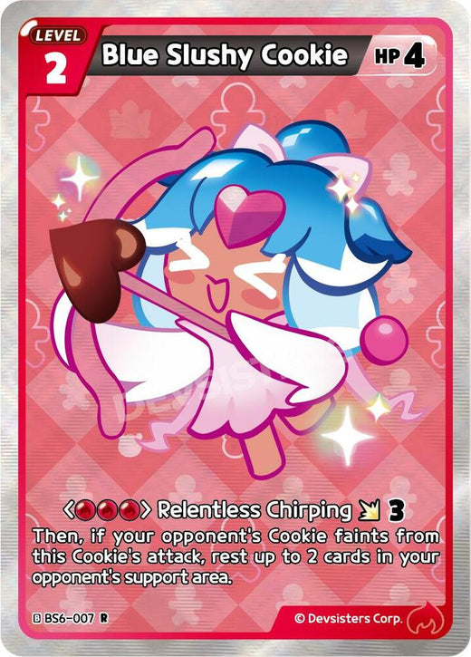 Blue Slushy Cookie BS6-007 Rare Foil