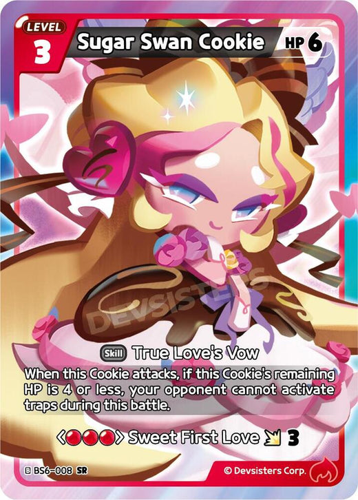 Sugar Swan Cookie BS6-008 Super Rare Foil