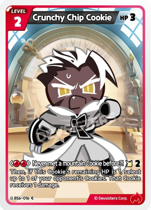 Crunchy Chip Cookie BS6-016 Common