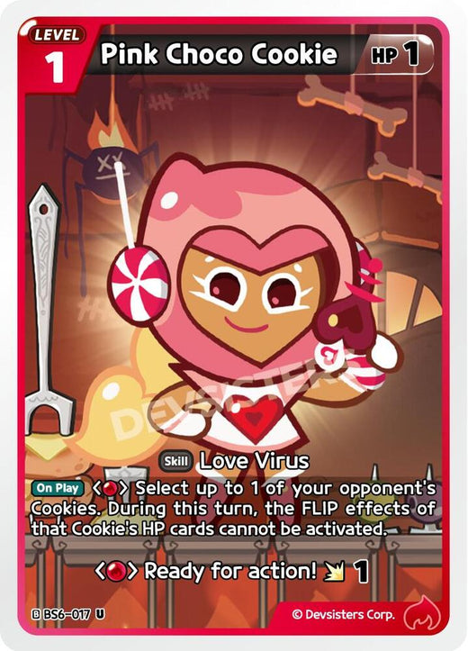 Pink Choco Cookie BS6-017 Uncommon