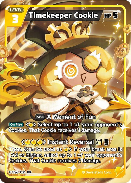 Timekeeper Cookie (031) BS6-031 Ultra Rare