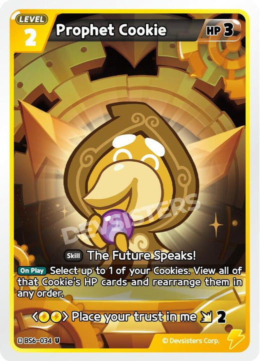 Prophet Cookie BS6-034 Uncommon