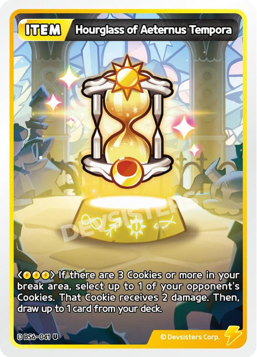 Hourglass of Aeternus Tempora BS6-041 Uncommon