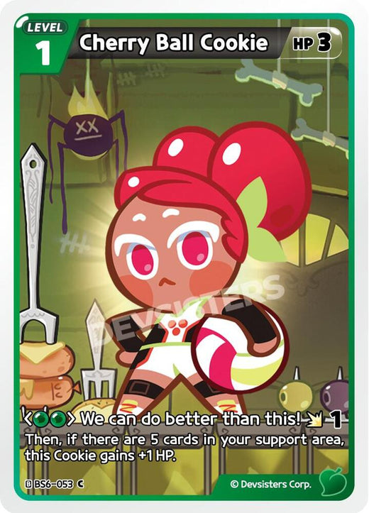 Cherry Ball Cookie BS6-053 Common