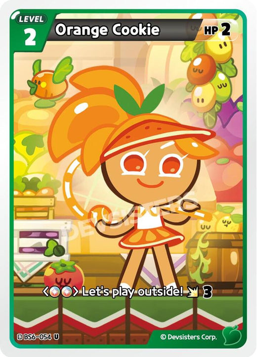 Orange Cookie BS6-054 Uncommon