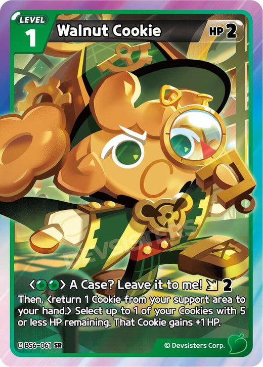 Walnut Cookie BS6-061 Super Rare Foil