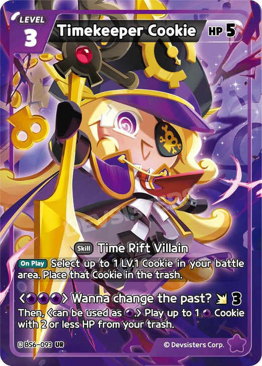 Timekeeper Cookie (093) BS6-093 Ultra Rare Foil