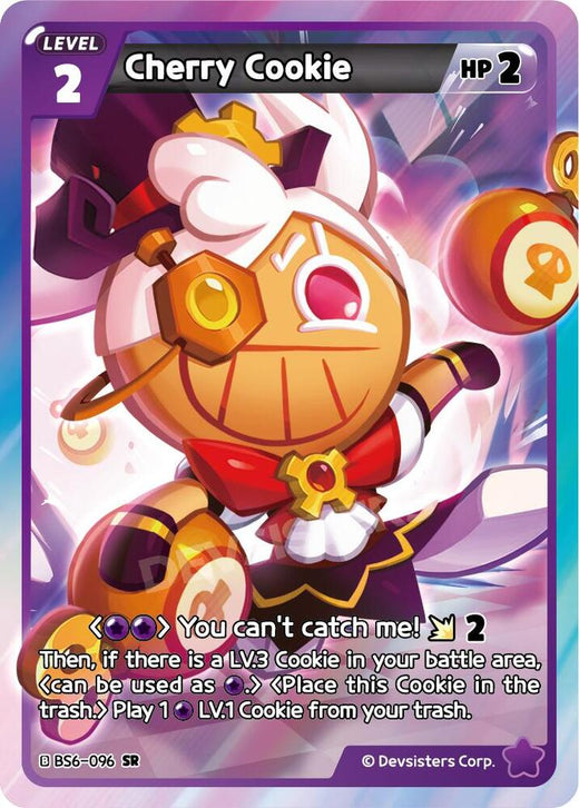 Cherry Cookie (096) BS6-096 Super Rare Foil