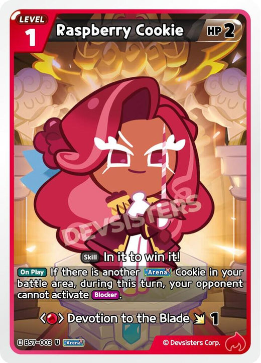 Raspberry Cookie BS7-003 Uncommon