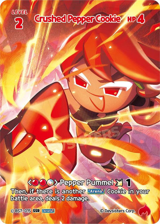 Crushed Pepper Cookie (SSR) BS7-015 Secret Super Rare