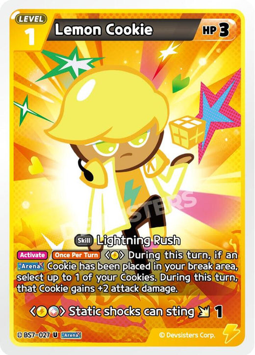 Lemon Cookie (027) BS7-027 Uncommon