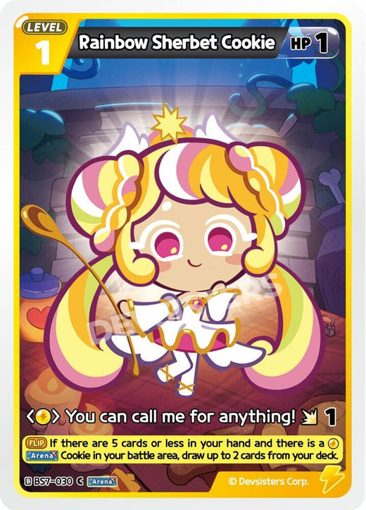 Rainbow Sherbet Cookie BS7-030 Common