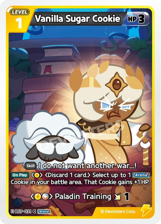 Vanilla Sugar Cookie BS7-031 Common