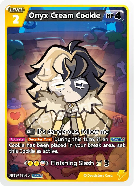 Onyx Cream Cookie BS7-032 Common