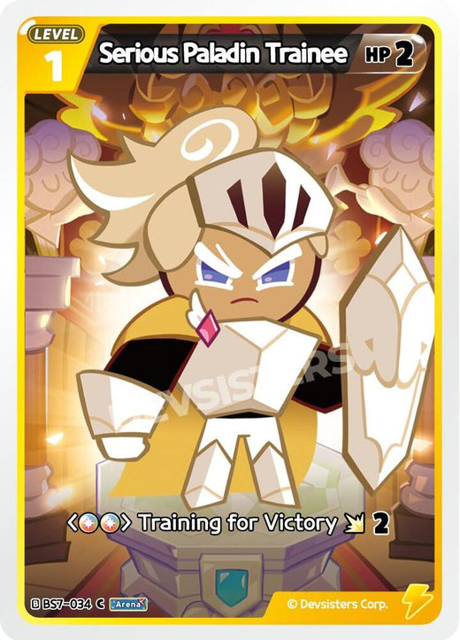 Serious Paladin Trainee BS7-034 Common