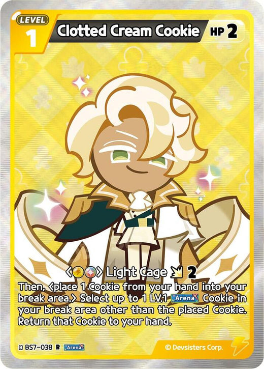 Clotted Cream Cookie BS7-038 Rare Foil
