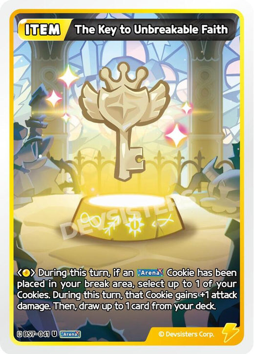 The Key to Unbreakable Faith BS7-041 Uncommon