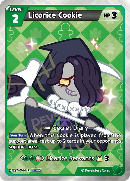 Licorice Cookie (Ver. 1) BS7-044 Rare Foil