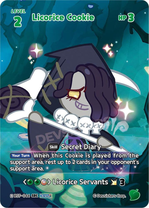 Licorice Cookie (Ver. 2) BS7-044 Rare