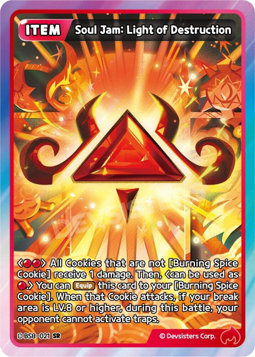 Soul Jam: Light of Destruction BS8-021 Super Rare Foil