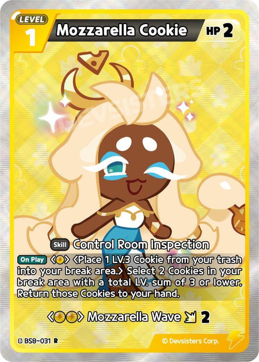 Mozzarella Cookie BS8-031 Rare Foil