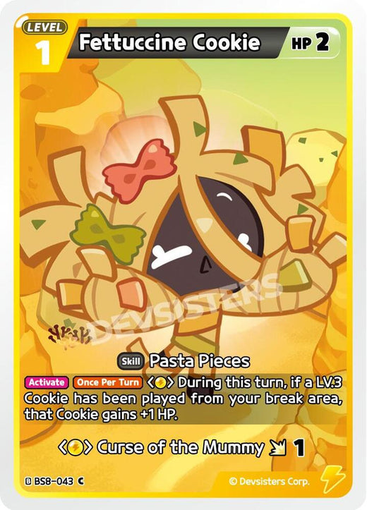 Fettuccine Cookie BS8-043 Common