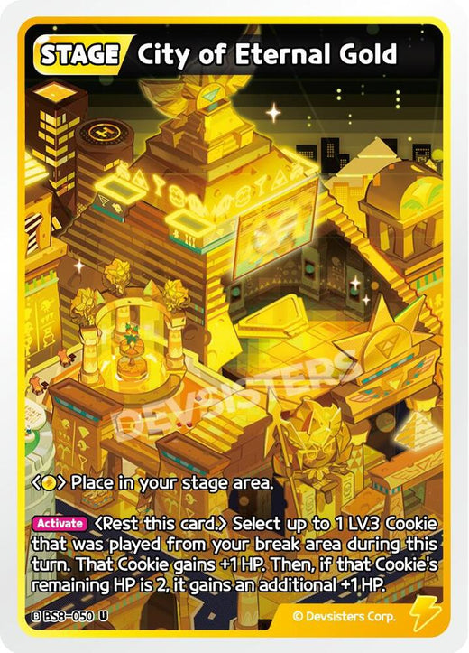 City of Eternal Gold BS8-050 Uncommon