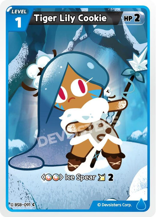 Tiger Lily Cookie BS8-091 Common