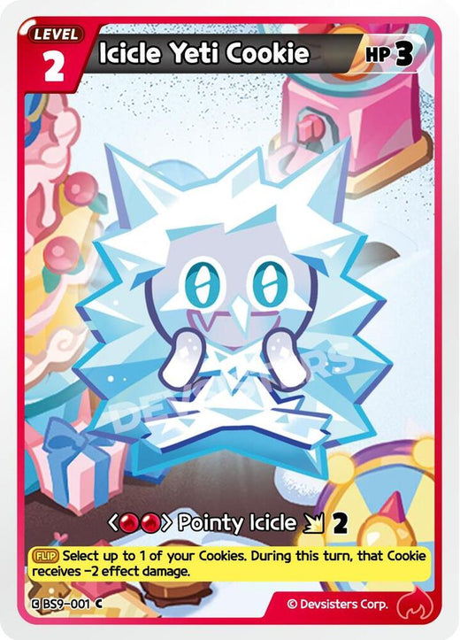 Icicle Yeti Cookie (Ver. 1) BS9-001 Common