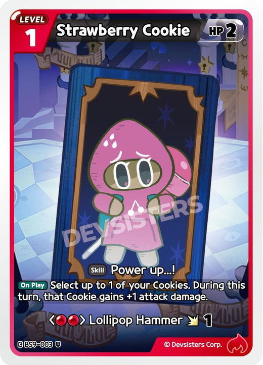 Strawberry Cookie (Ver. 1) BS9-003 Uncommon